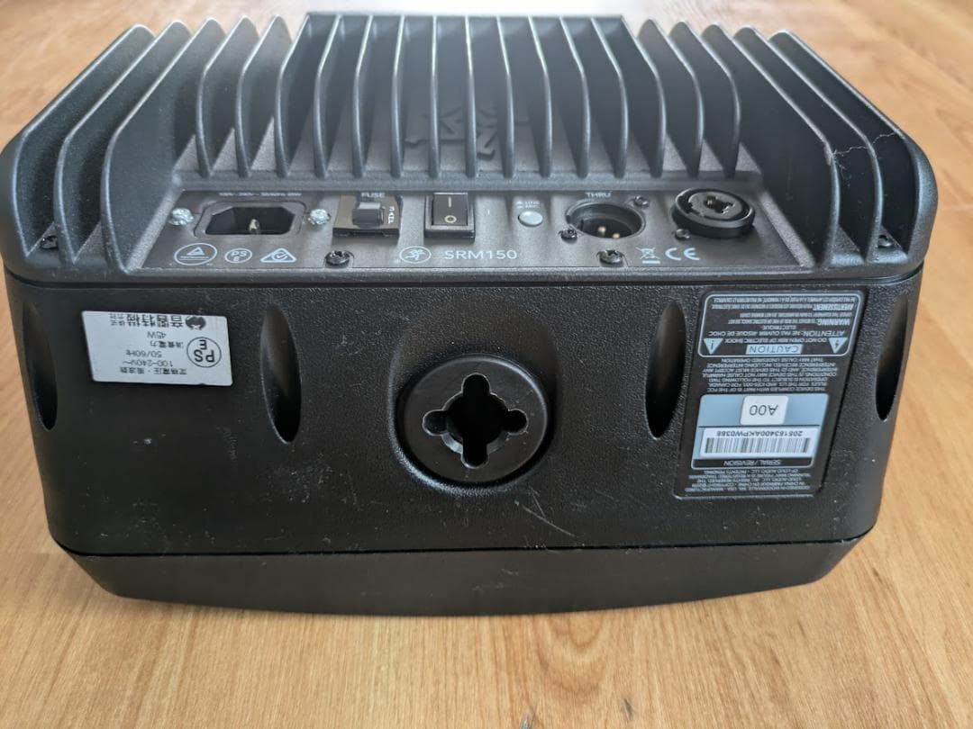 ＊お値下げ不可　MACKIE SRM150 パワードPAスピーカー