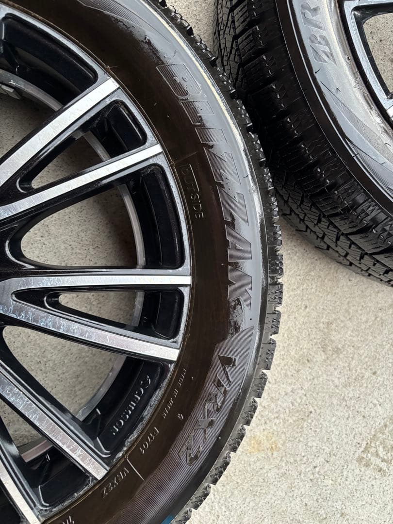 送料込み165/60R15 BLIZZAK VRX2 スタッドレス　バリ山