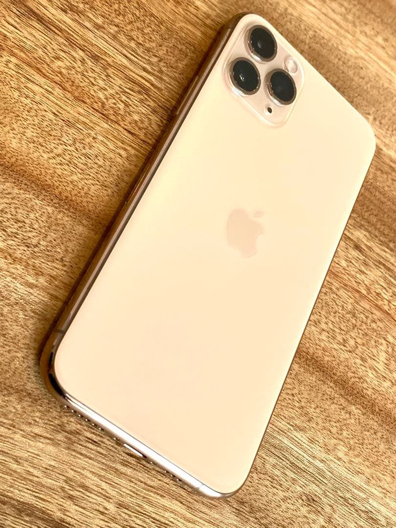 【極美品】 iPhone11 Pro 256GB ゴールド SIMフリー 修理無