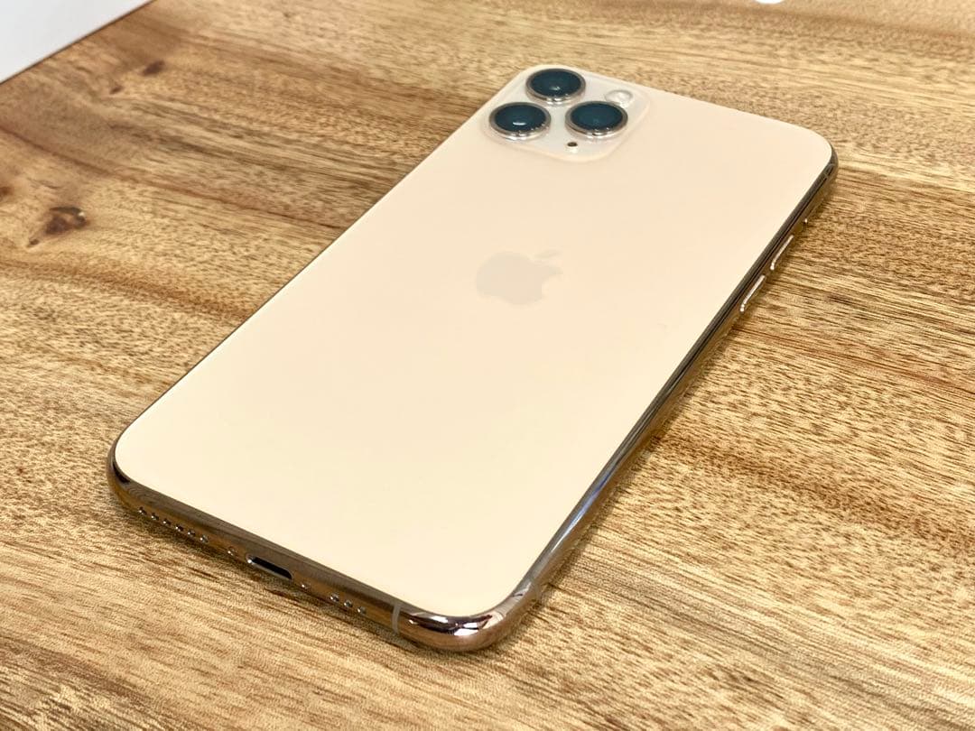 【極美品】 iPhone11 Pro 256GB ゴールド SIMフリー 修理無
