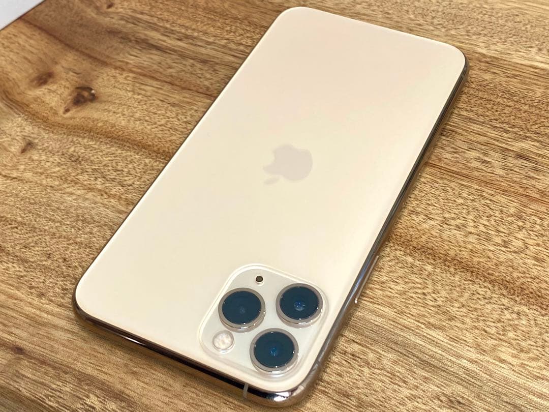 【極美品】 iPhone11 Pro 256GB ゴールド SIMフリー 修理無