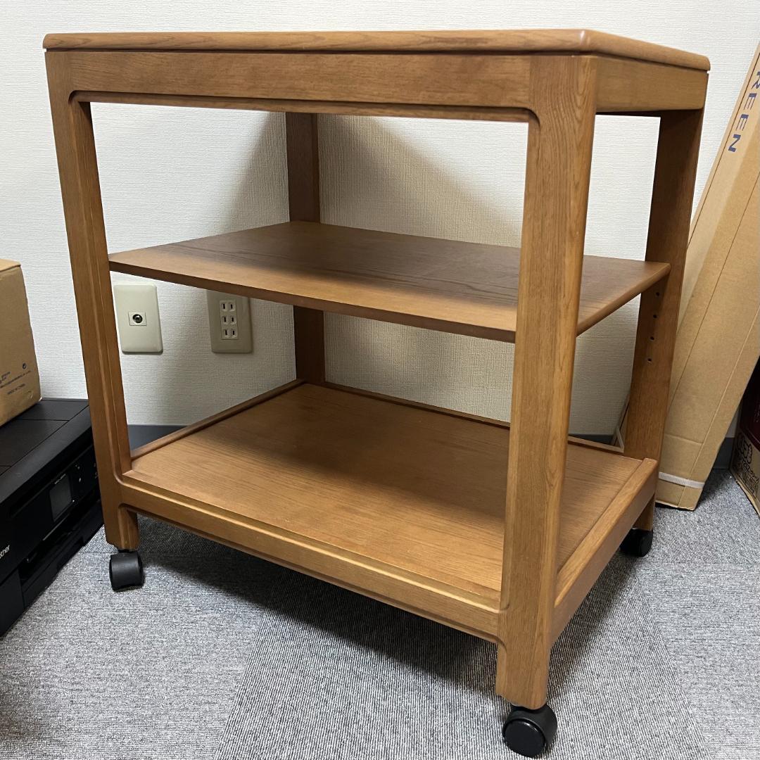 カリモク家具 karimoku ワゴン キッチンワゴン 棚 トレー キャスター