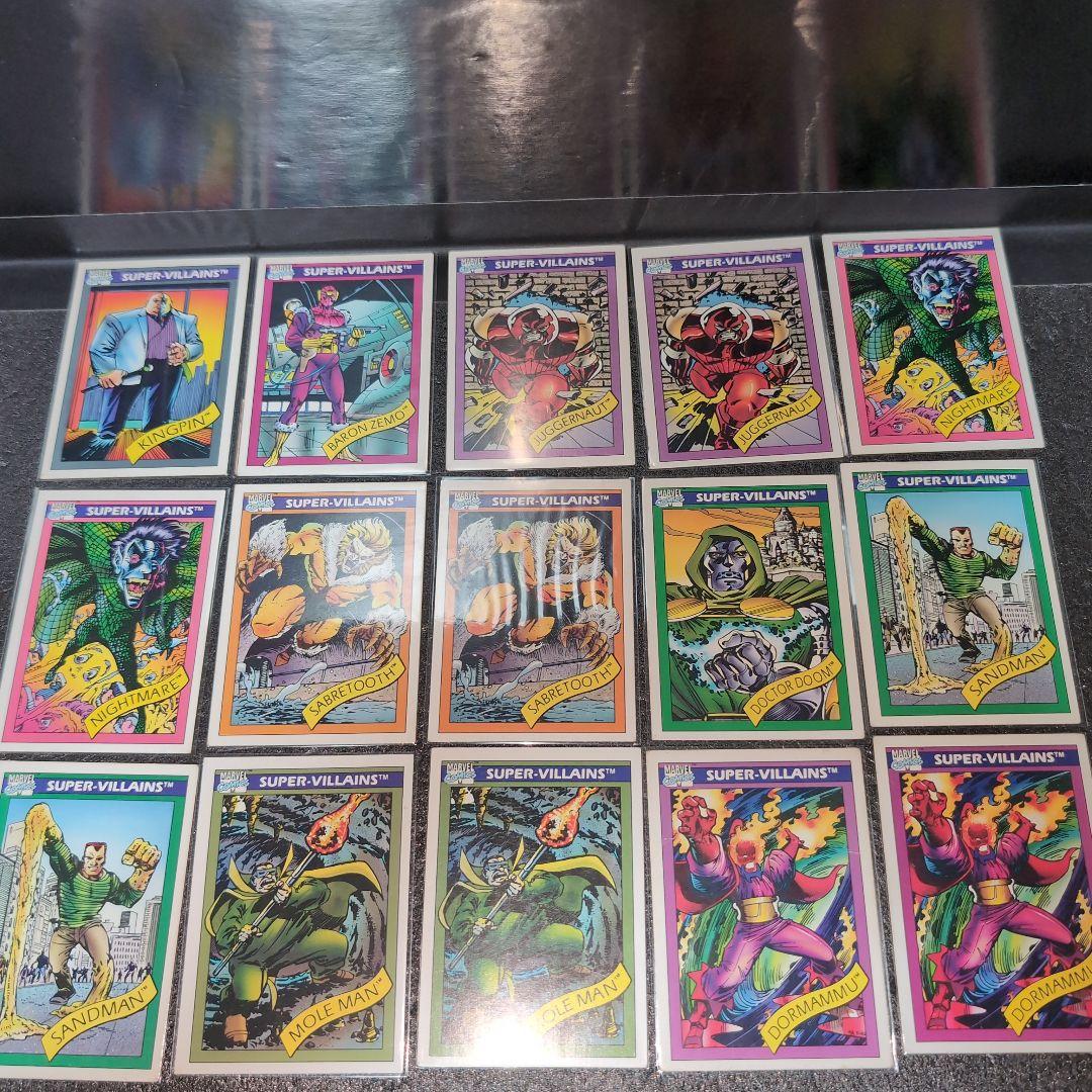 MARVEL COMICS トレーディングカード まとめ メルカリ便