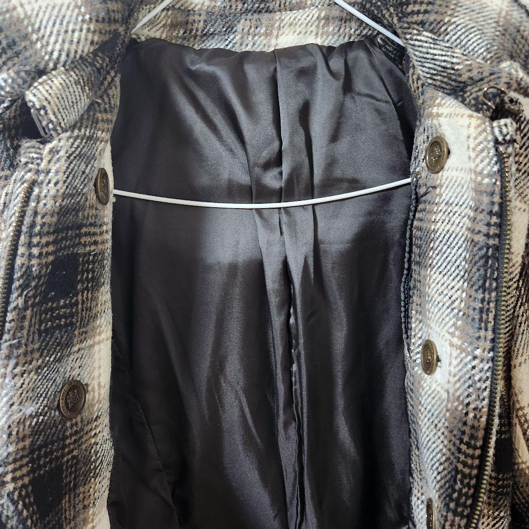 y2k PPFM ナポレオンジャケット チェック柄