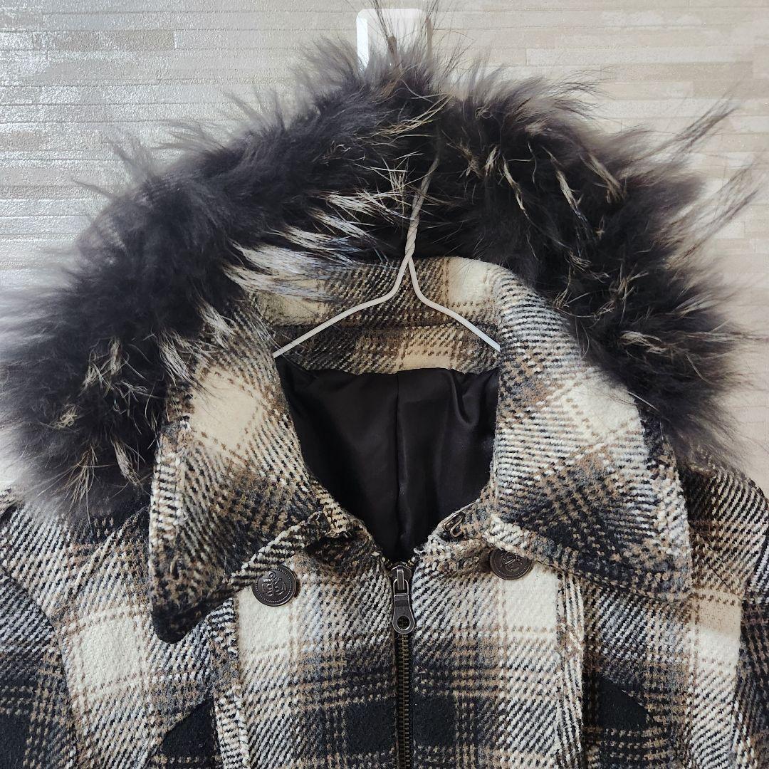 y2k PPFM ナポレオンジャケット チェック柄