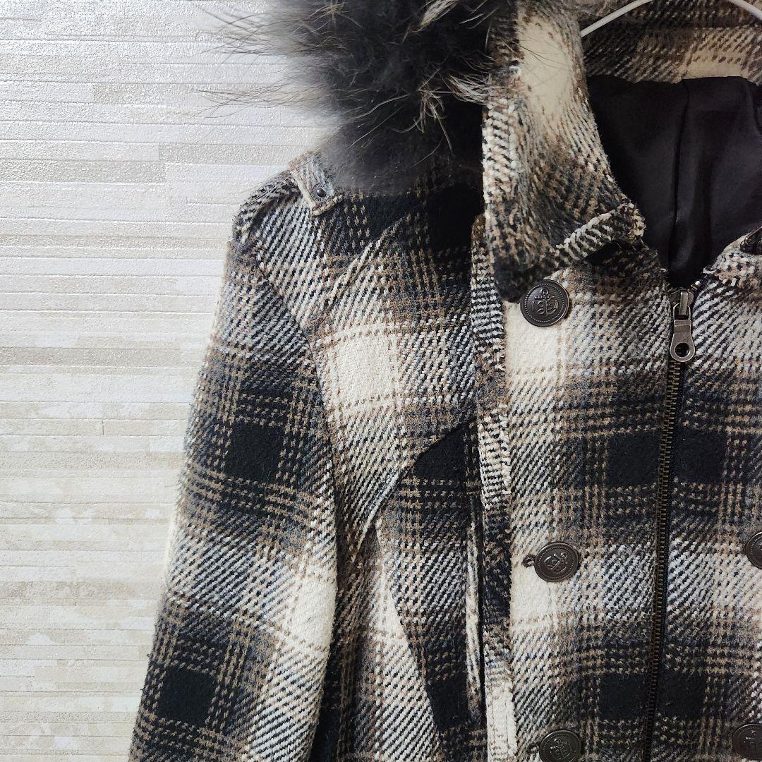 y2k PPFM ナポレオンジャケット チェック柄