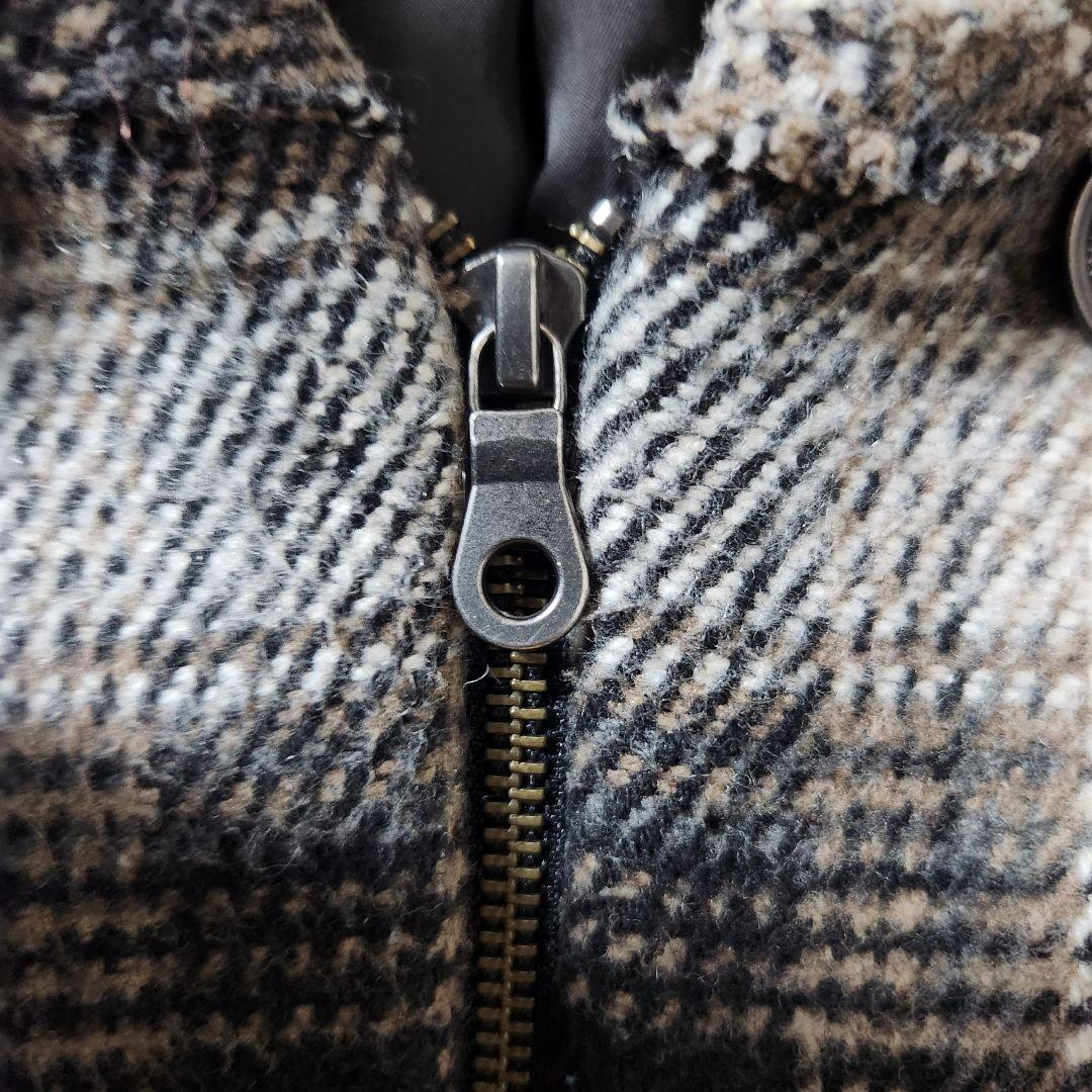 y2k PPFM ナポレオンジャケット チェック柄