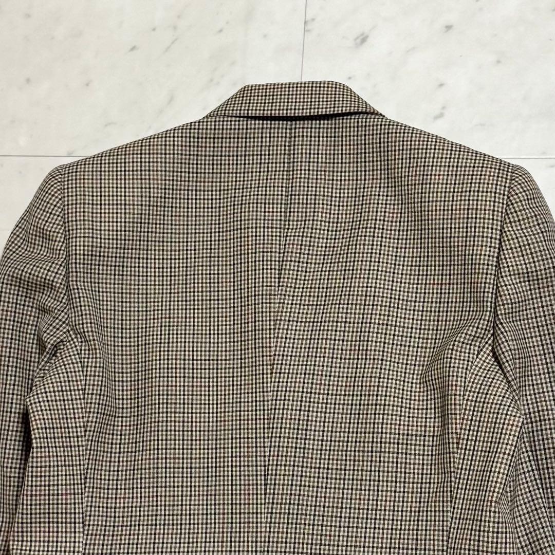 バーバリーズ セットアップ ジャケット スカート ウール100% チェック