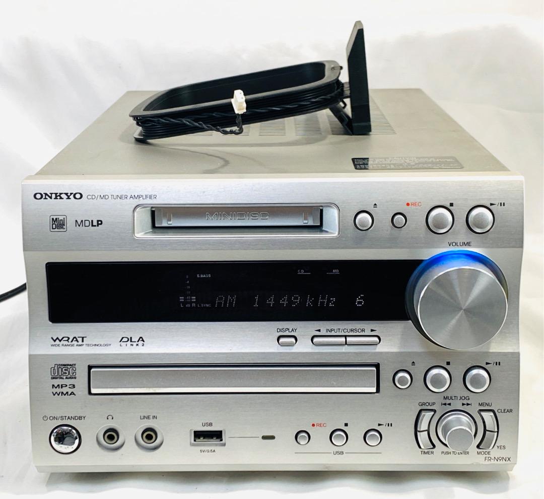 た*t様 動作品 ONKYO FR-N9NX ミニ コンポ 本体のみ 【アンテナ