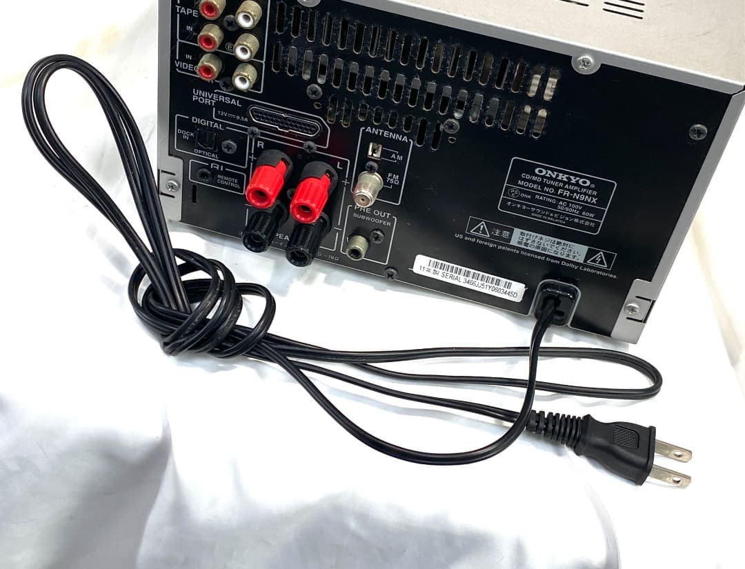 た*t様 動作品 ONKYO FR-N9NX ミニ コンポ 本体のみ 【アンテナ