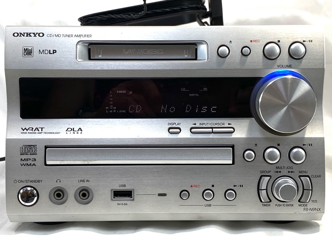 た*t様 動作品 ONKYO FR-N9NX ミニ コンポ 本体のみ 【アンテナ