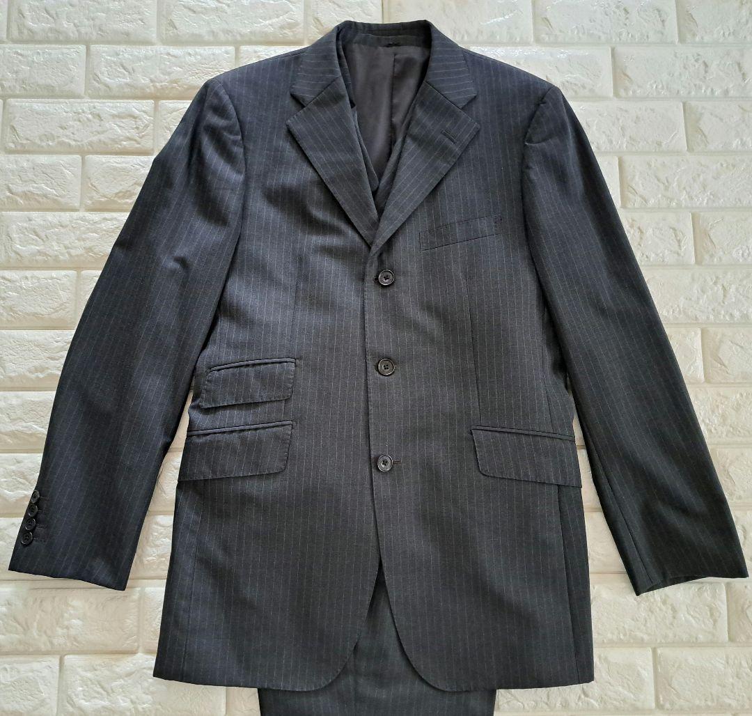 ち*い様 ☆年末セール★美品★バーバリー ブラックレーベル 3ピース 上下 スー