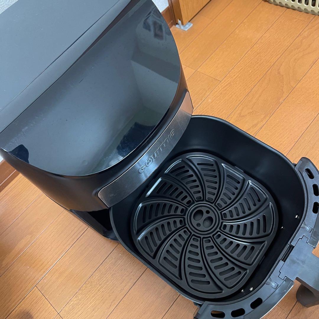 キッチン家電 GOURMIA DIGITL AIR FRYER Black Silver