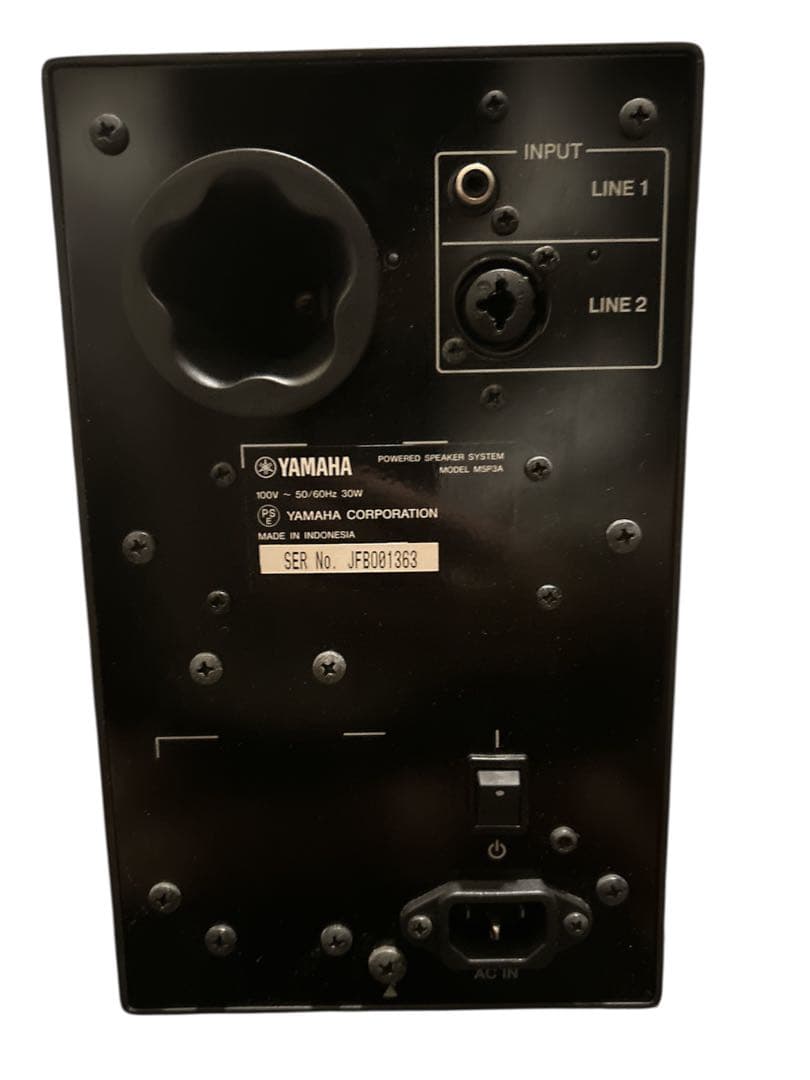 YAMAHA / MSP3A　スタジオモニタースピーカー ペア　スタンド付き