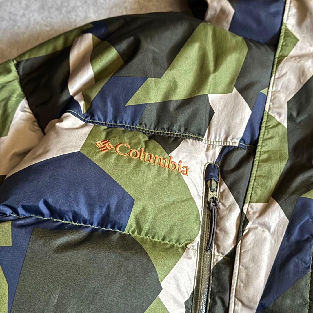 ジャケット・アウター columbia archive camouflage down parka