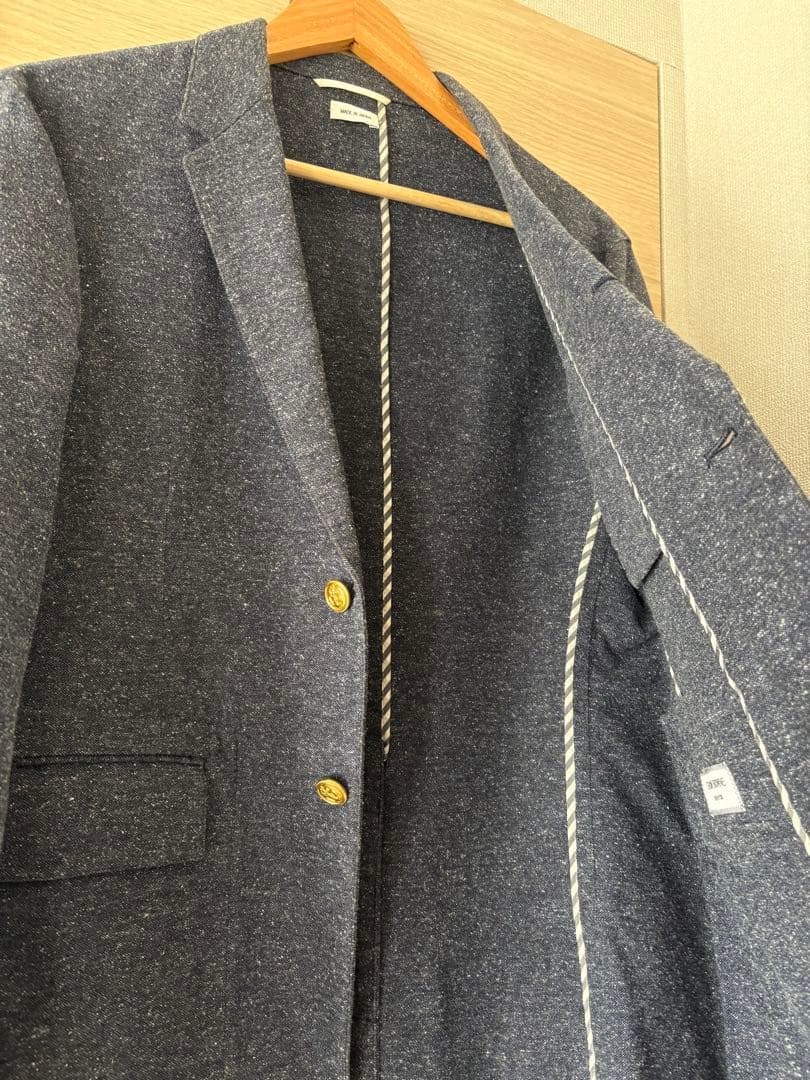 THOM BROWNE ネイビー テーラードジャケット サイズ2(L相当)