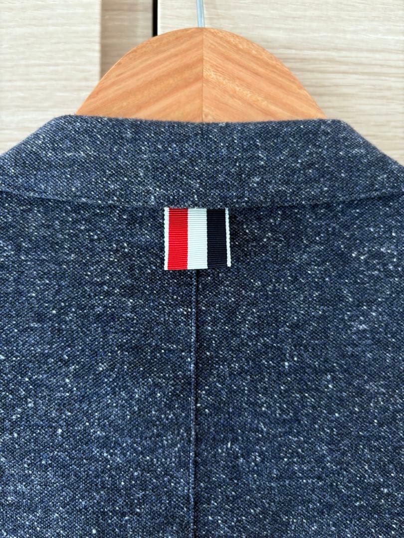 THOM BROWNE ネイビー テーラードジャケット サイズ2(L相当)