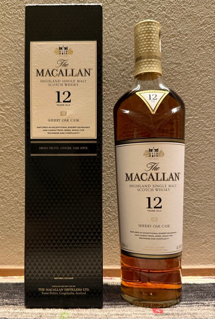 マッカラン　12年Old Sherry Oak 700ml