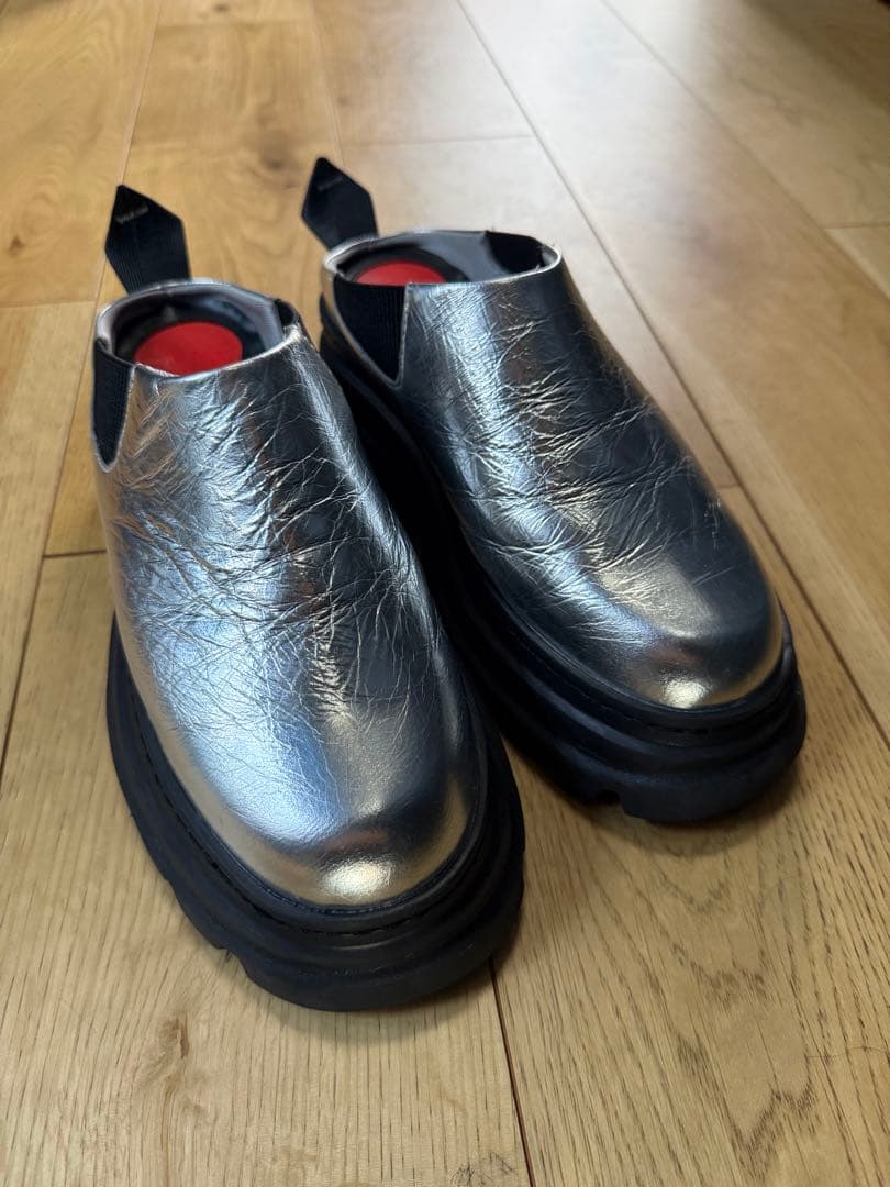 靴 OMMO VOLUME HEAD SABOT BOOTS