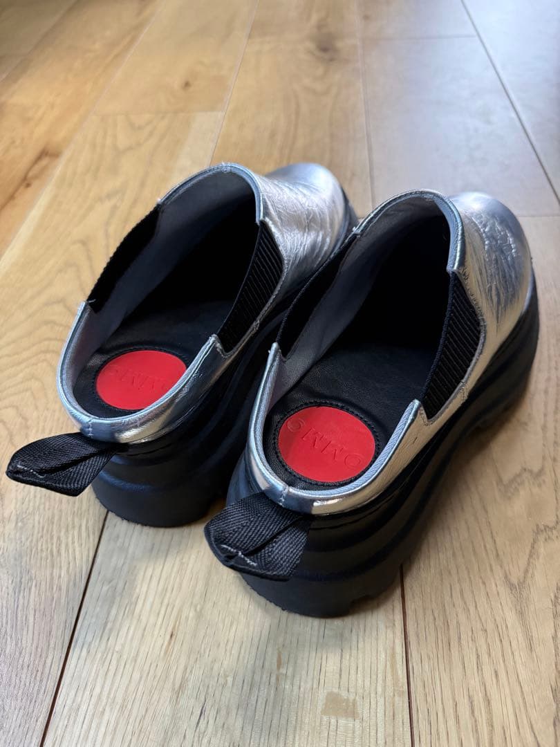 靴 OMMO VOLUME HEAD SABOT BOOTS