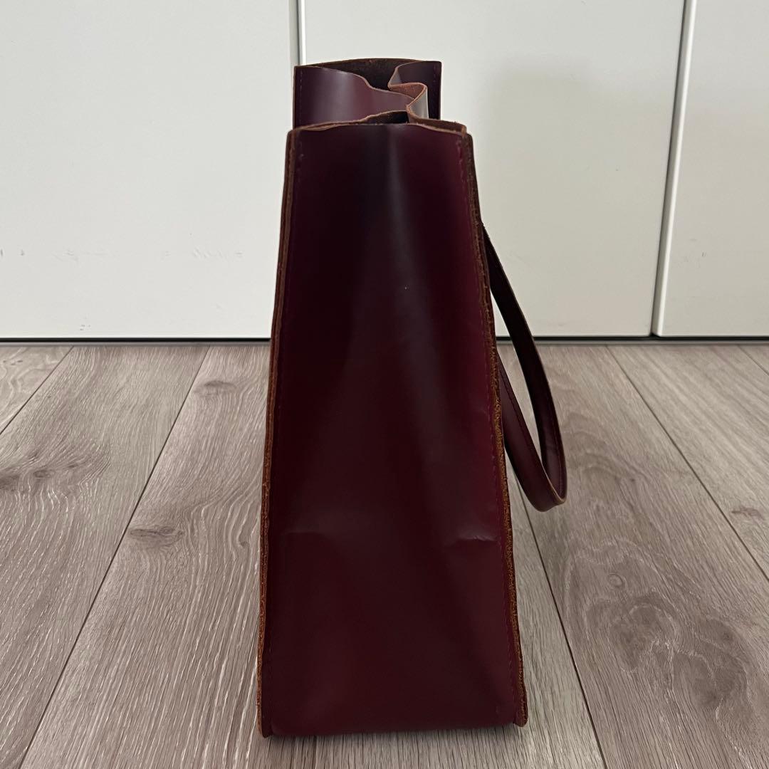Dr.Martensレザー トートバッグ バーガンディ