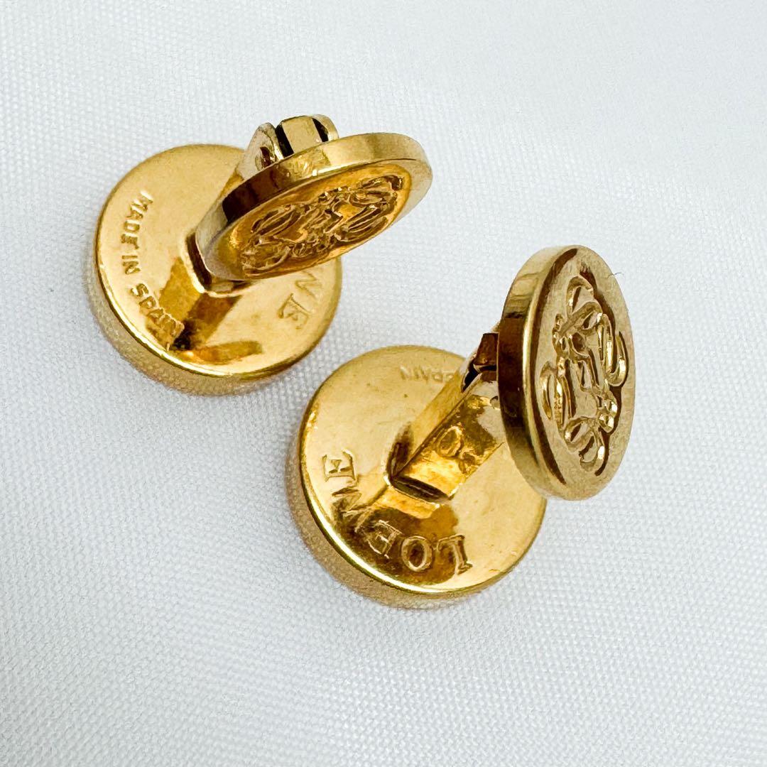 LOEWE ゴールド ブラック カフリンクス