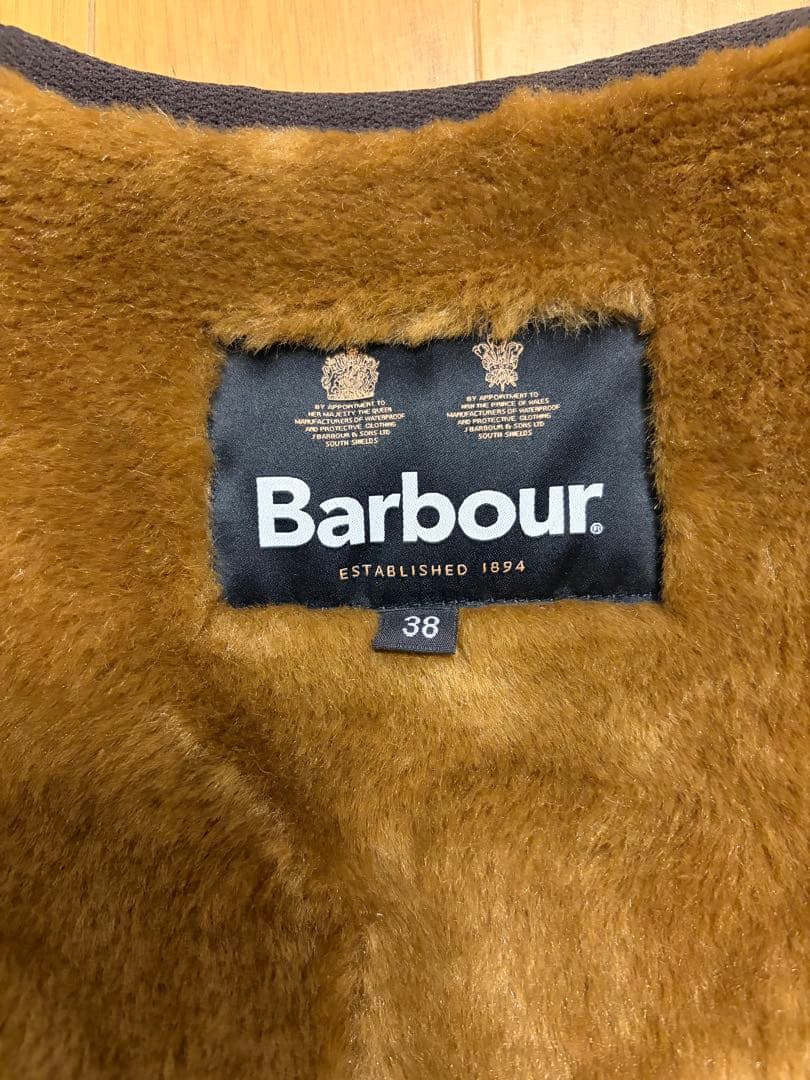 Barbour FUR LINER（バブアー ファーライナー ベスト） 38