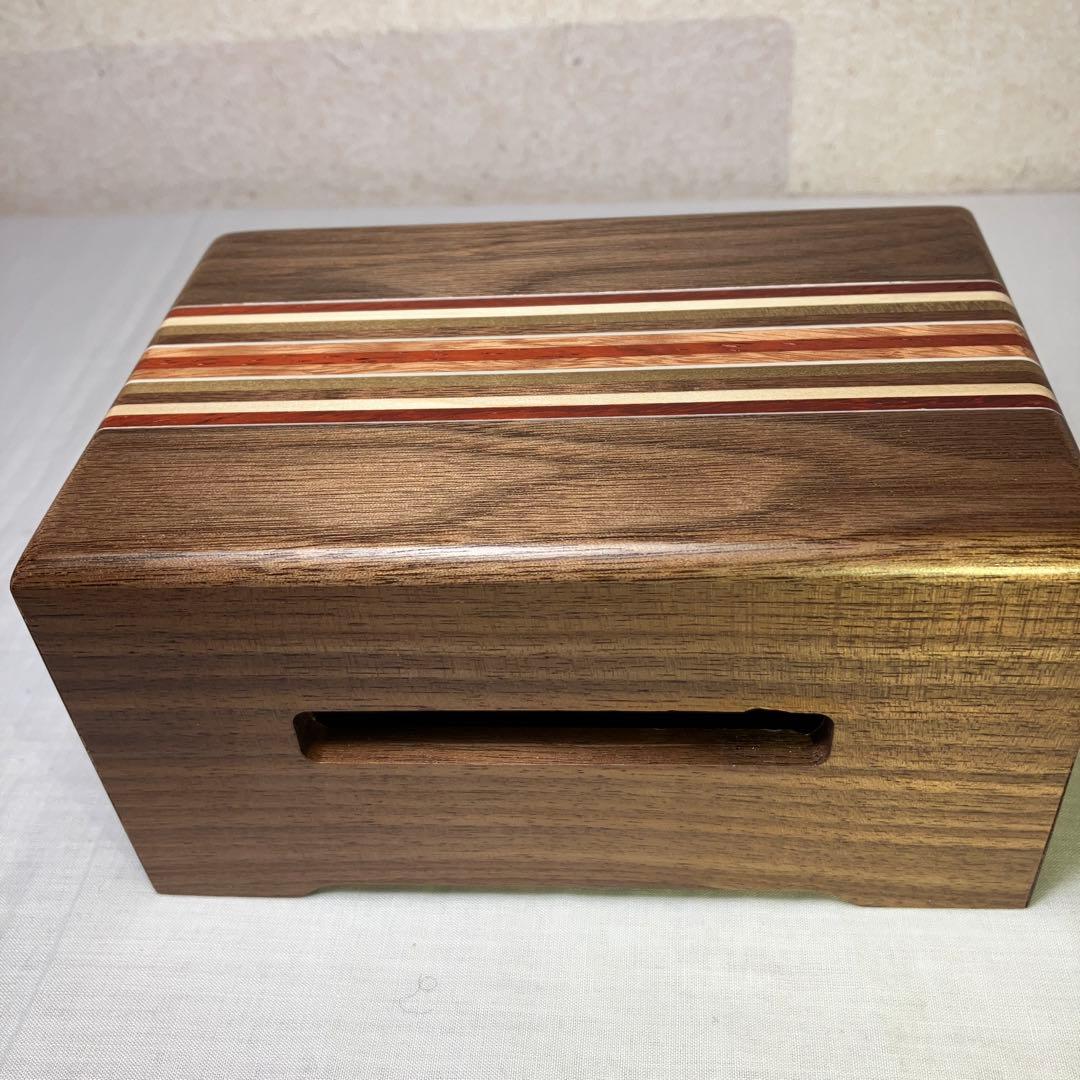 オルガニート20音 箱根山麓クラフトフジタ ウォールナット寄木ケース。