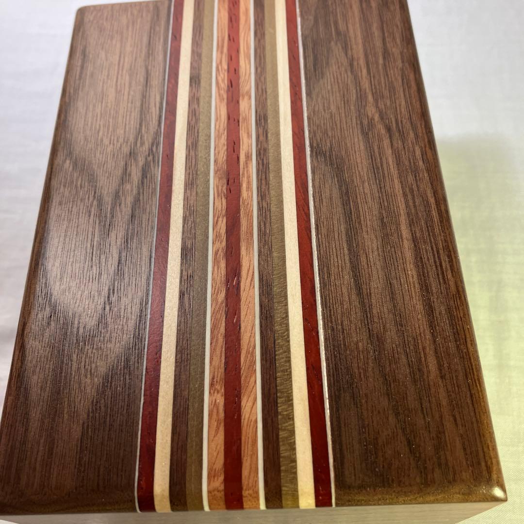 オルガニート20音 箱根山麓クラフトフジタ ウォールナット寄木ケース。