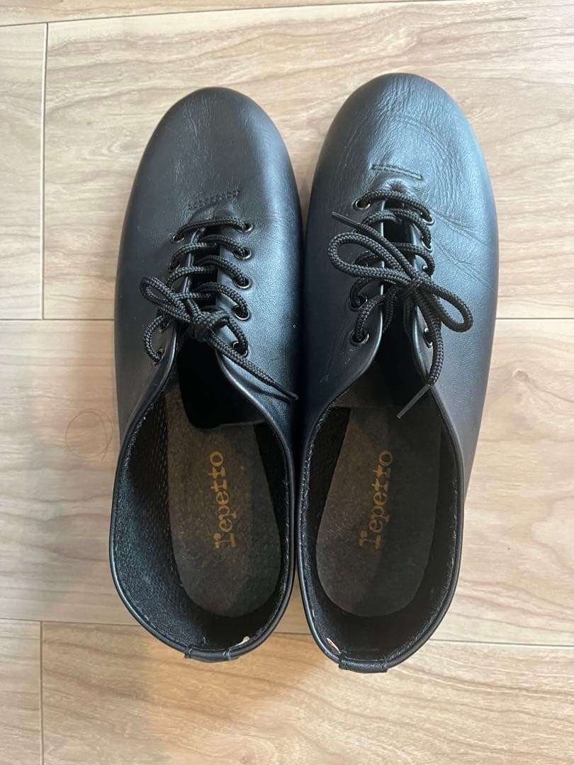 Repetto Jazz ブラックレザー ローファー　サイズ39