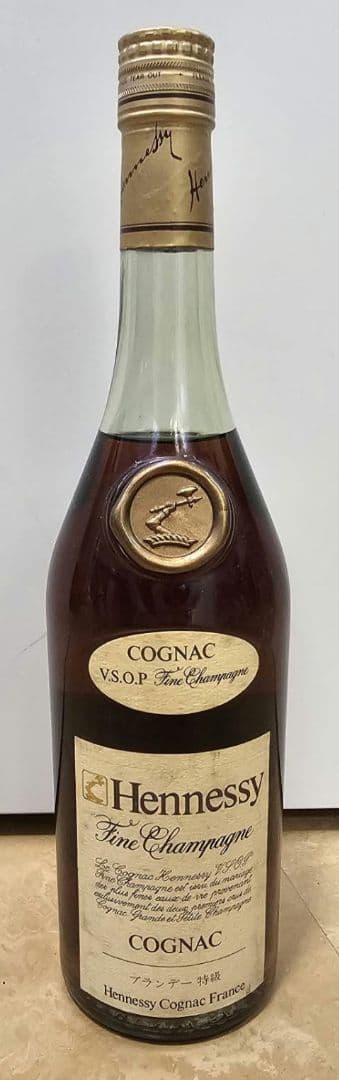 未開栓　Hennessy V.S.O.P コニャック　ブランデー　古酒40度