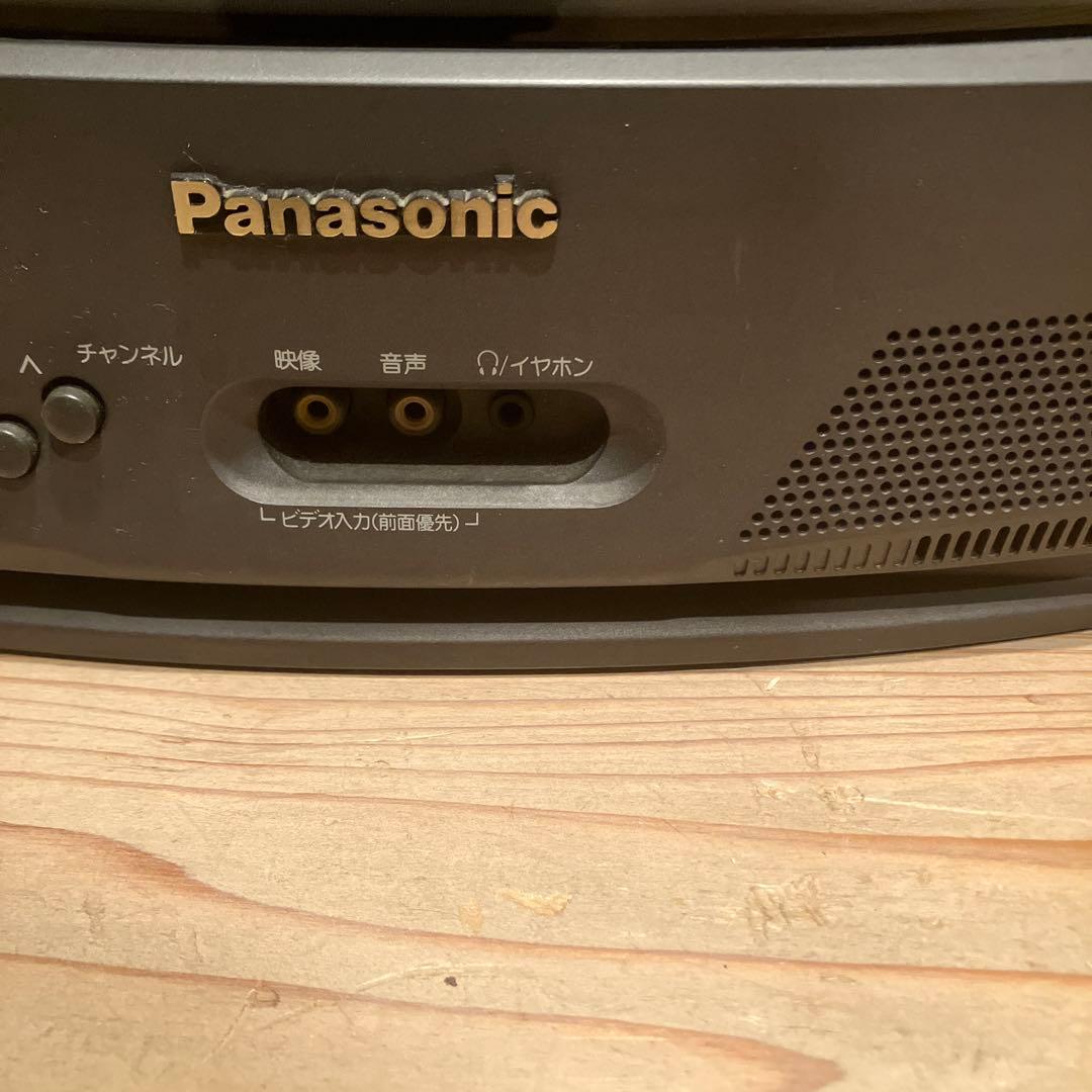ブラウン管テレビ パナソニック TH-14RF1 1998年　レトロゲーム