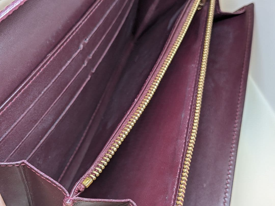 ルイヴィトン ヴェルニ 長財布 ボルドーLOUIS VUITTON モノグラム