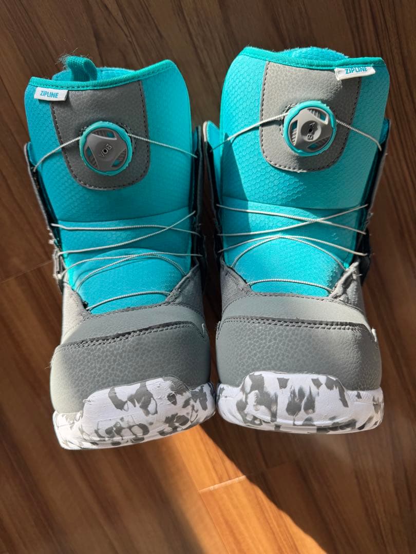 BURTON スノーボードブーツ 25.0 スカイブルー/グレー