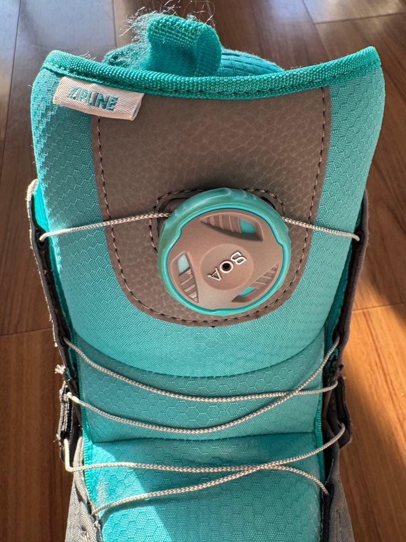 BURTON スノーボードブーツ 25.0 スカイブルー/グレー