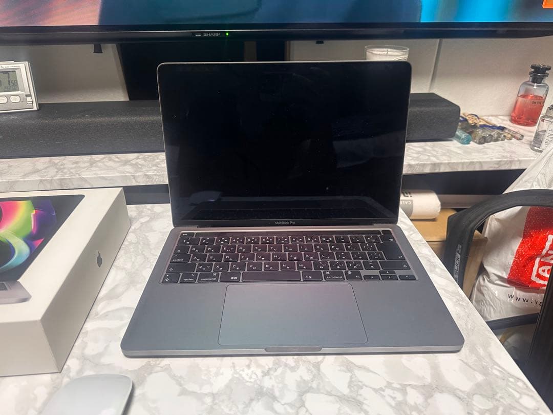 【美品】MacBook Pro 13インチ スペースグレー 8GB 256GB