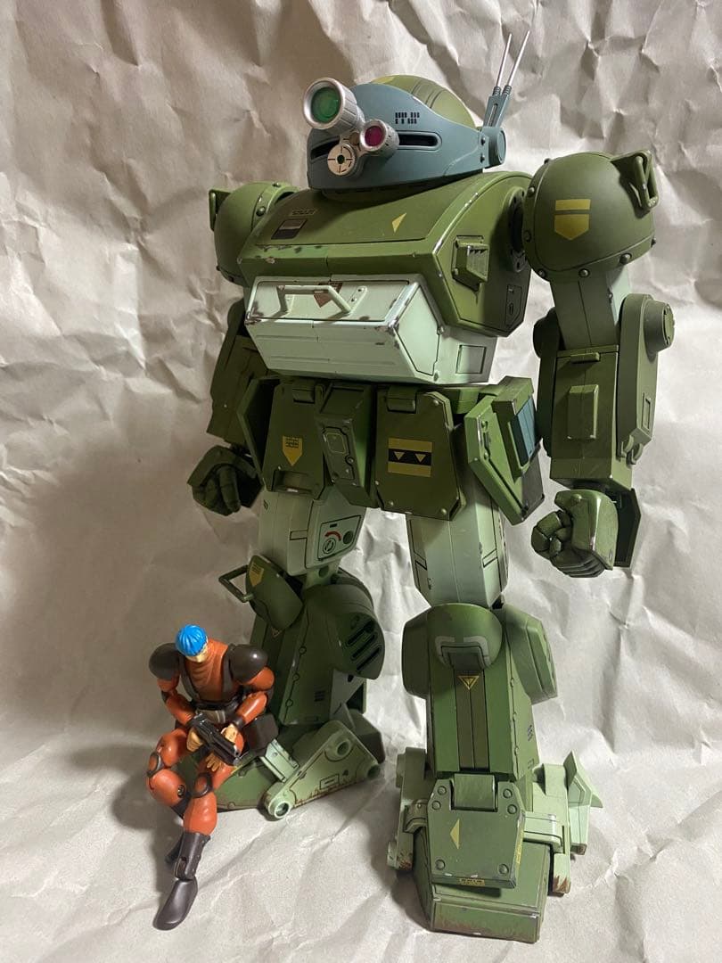 美品 DMZ-01装甲騎兵ボトムズATM-09-STスコープドッグwithキリコ