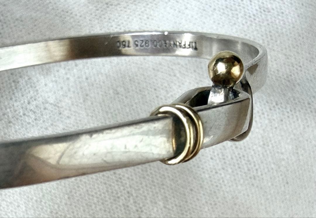 ティファニー フック＆アイ ブレスレット シルバー925 K18