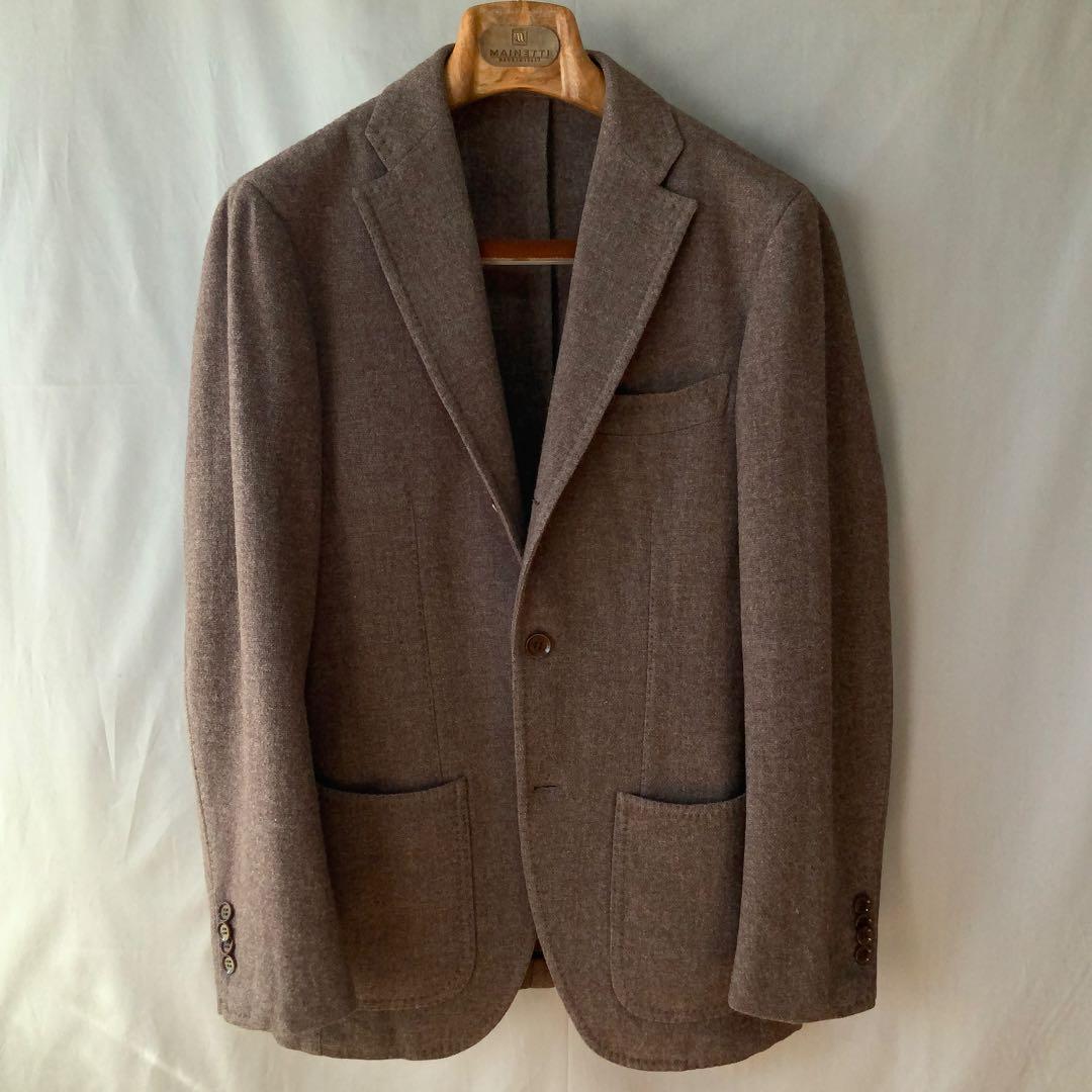 美品RING JACKETリングヂャケット ウールジャケット46ブラウン 日本製