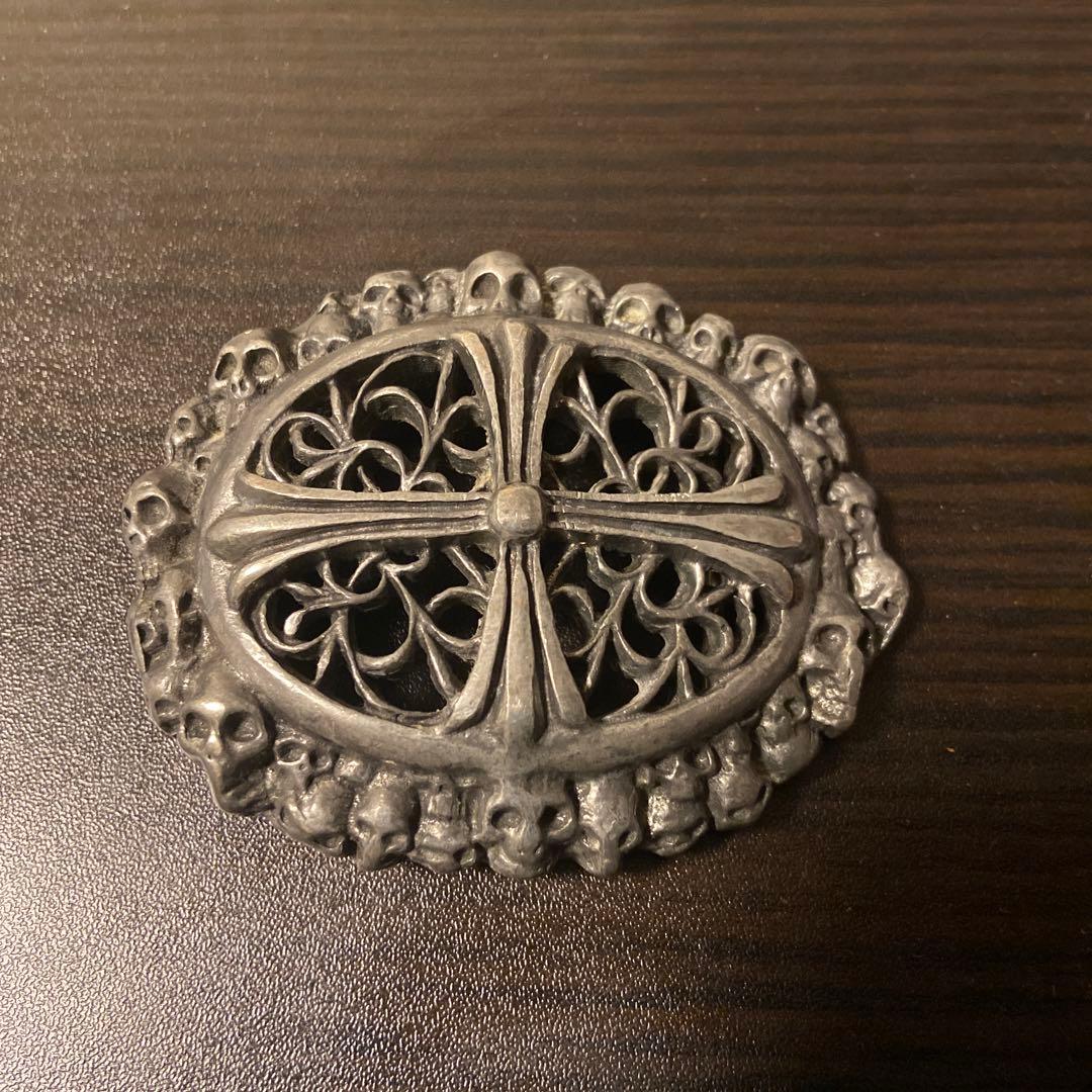 希少　入手困難　A&G スカルデザイン バックルのみ