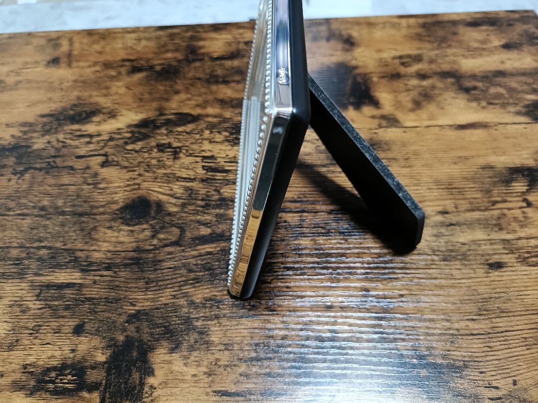 値下げ❗️新品未使用　Christofle フォトフレーム シルバー　パール