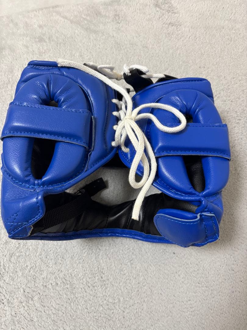 【ほぼ未使用】Winning ヘッドギア Lサイズ 青 フルフェイス