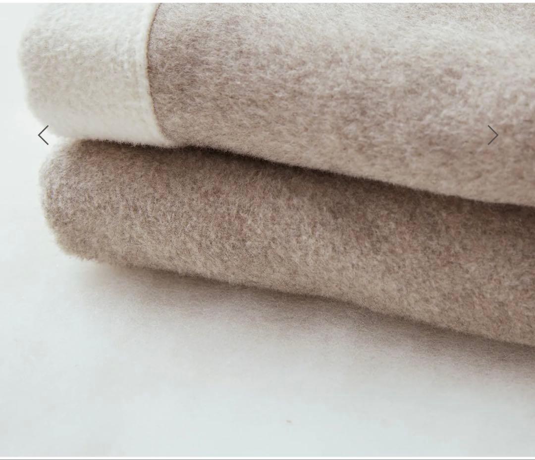 PRISTIN ヤクコットン Wフェイス綿毛布