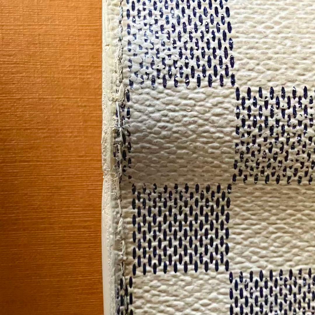 LOUIS VUlTTON ダミエアズール インターナショナル 三つ折り長財布❣️