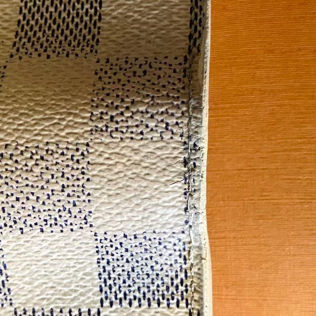 LOUIS VUlTTON ダミエアズール インターナショナル 三つ折り長財布❣️