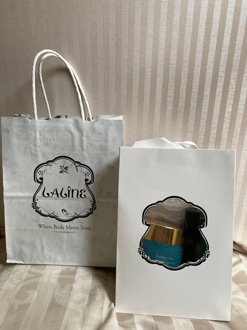 新品Laline ラリン ミネラル ボディクリーム ボディソープ　ボディセラム