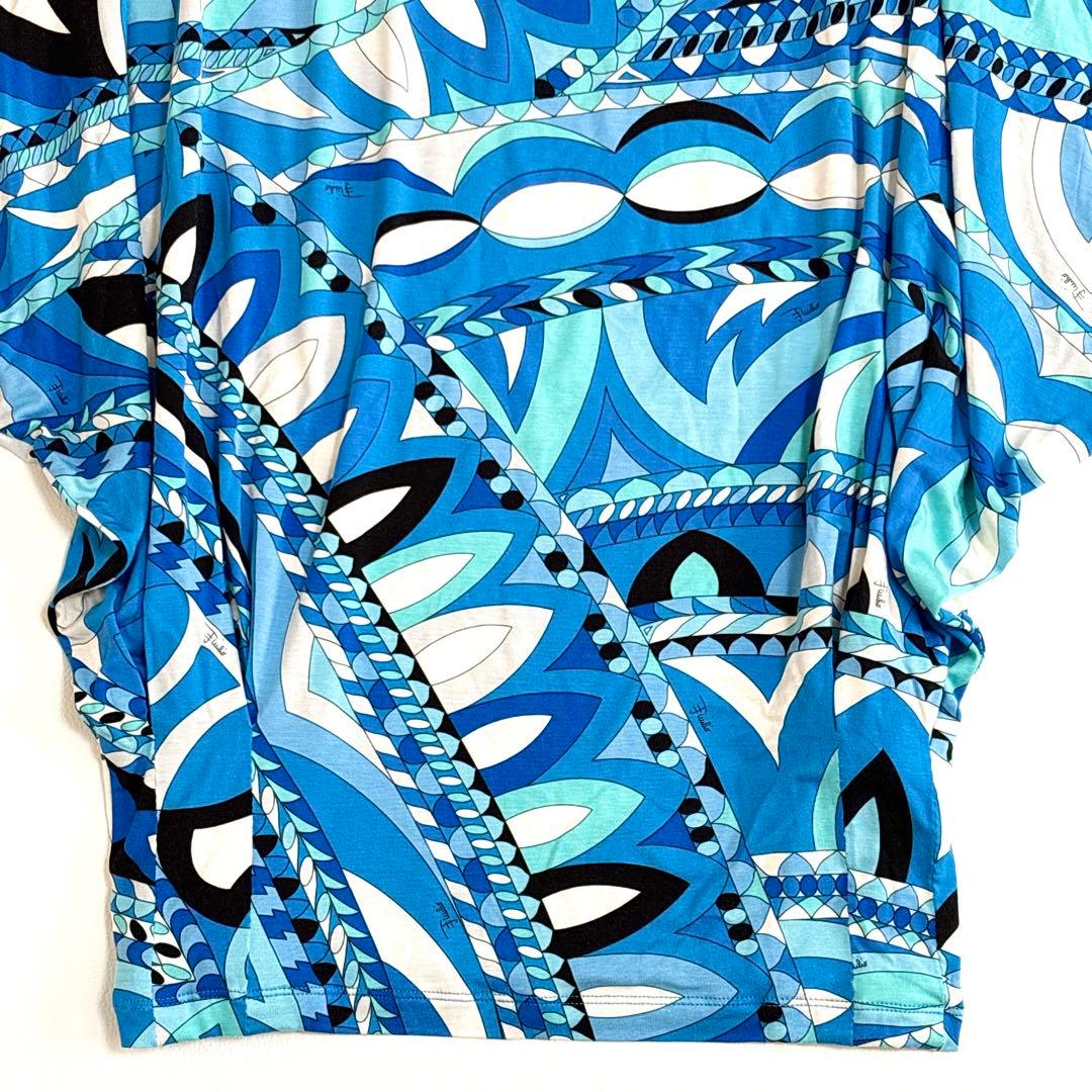 美品✨エミリオプッチ イタリア製 プッチ柄 ドルマンスリーブ ブラウス