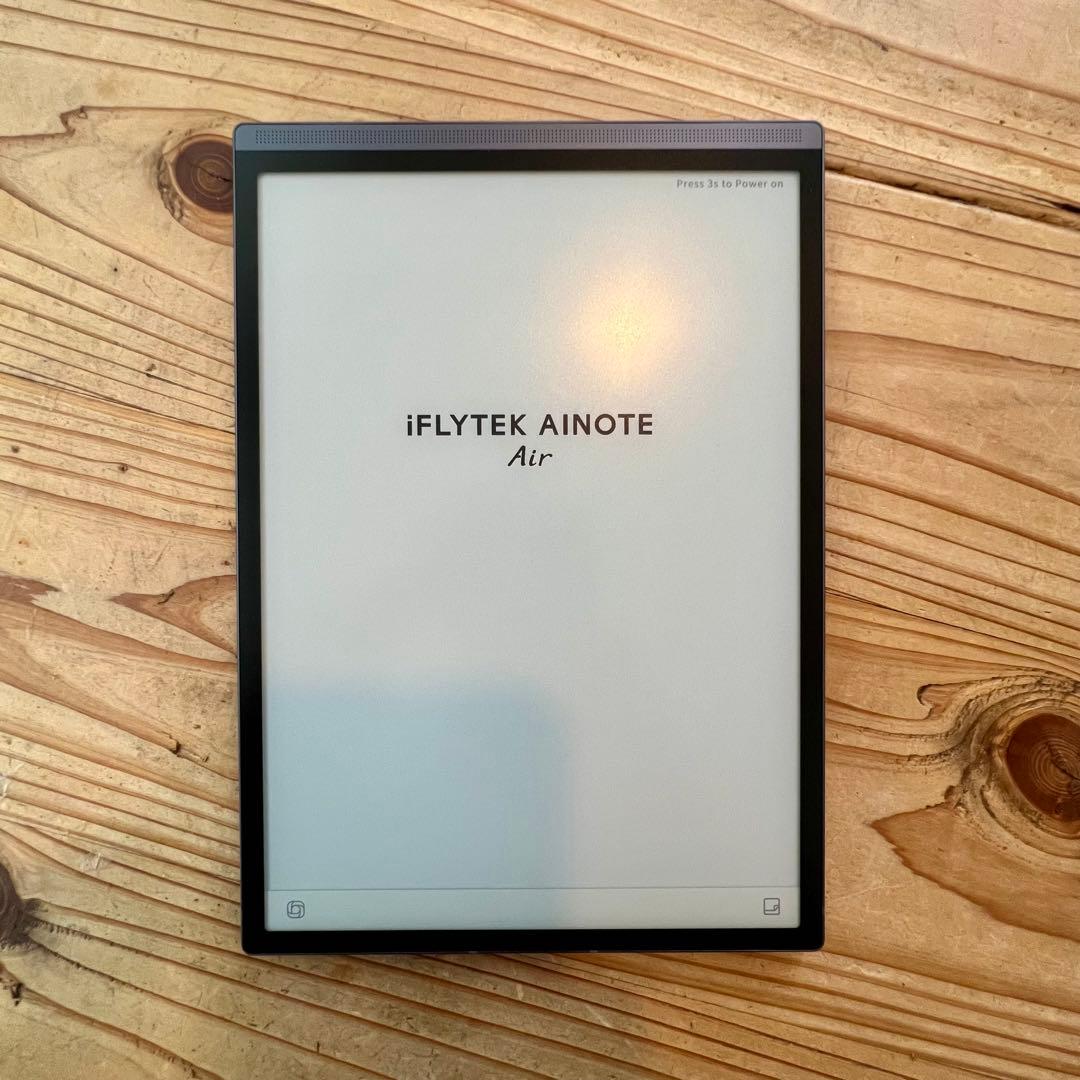 ［ほぼ新品］iFLYTEK AINOTE Air2 純正カバー付き