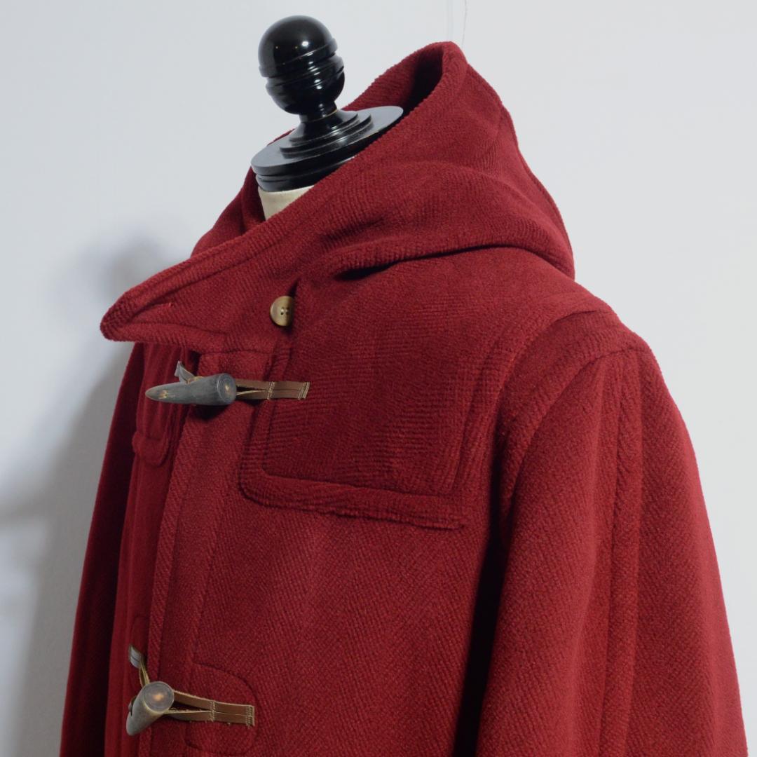 超極上品 オールドイングランド ムーアブルック ダッフルコート ワイン 46