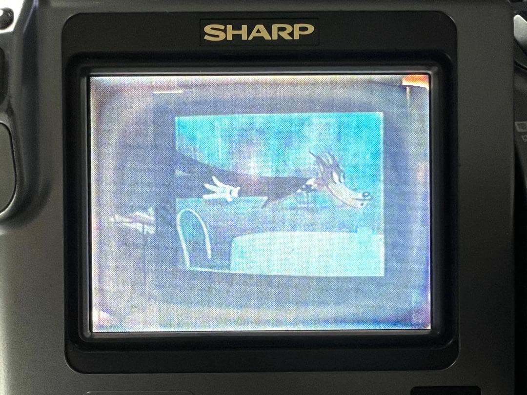 SHARP 8ミリビデオカメラ VL-HL55 Hi8 液晶ビュー　シャープ